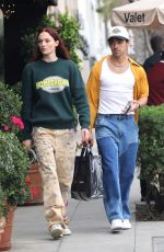 SOPHIE TURNER and Joe Jonas Shopping at Sandro Clothing Store in Beverly Hills 11/01/2021