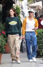 SOPHIE TURNER and Joe Jonas Shopping at Sandro Clothing Store in Beverly Hills 11/01/2021