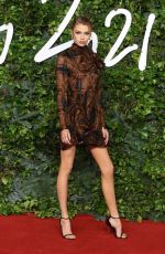 STELLA MAXWELL at 2021 British Fashion Awards in London 11/29/2021