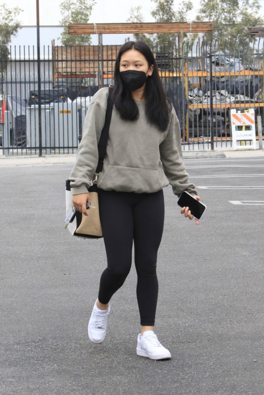 SUNISA LEE at Dance Studio in Los Angeles 10/31/2021