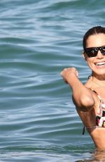 SYLIVE MEIS in Bikini on the Beach in Miami 11/28/2021