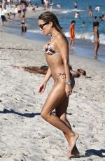 SYLIVE MEIS in Bikini on the Beach in Miami 11/28/2021