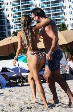 SYLIVE MEIS in Bikini on the Beach in Miami 11/28/2021