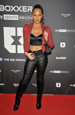 TALULAH EVE BROWN at The Boxxer Boxing Tournament at Wembley Arena in London 11/20/2021