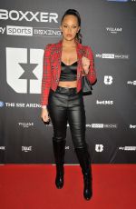 TALULAH EVE BROWN at The Boxxer Boxing Tournament at Wembley Arena in London 11/20/2021