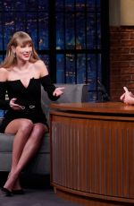 TAYLOR SWIFT at Late Night with Seth Meyers in New York 11/11/2021