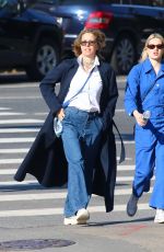 TEA LEONI and MADELAINE WEST DUCHOVNY Out Shopping in New York 11/18/2021