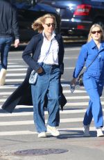 TEA LEONI and MADELAINE WEST DUCHOVNY Out Shopping in New York 11/18/2021