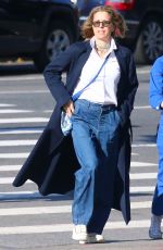 TEA LEONI and MADELAINE WEST DUCHOVNY Out Shopping in New York 11/18/2021