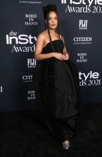 TESSA THOMPSON at 2021 Instyle Awards in Los Angeles 11/15/2021