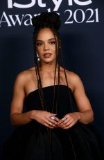 TESSA THOMPSON at 2021 Instyle Awards in Los Angeles 11/15/2021