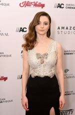 THOMASIN MCKENZIE at 35th Annual American Cinematheque Awards honoring Scarlett Johannson in Beverly Hills 11/18/2021