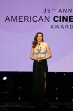 THOMASIN MCKENZIE at 35th Annual American Cinematheque Awards honoring Scarlett Johannson in Beverly Hills 11/18/2021