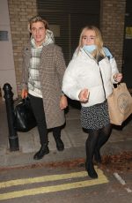 TILLY RAMSAY and Nikita Kuzmin at It Takes Two Studios in London 11/22/2021
