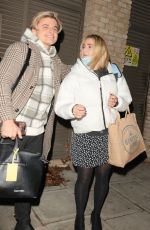 TILLY RAMSAY and Nikita Kuzmin at It Takes Two Studios in London 11/22/2021