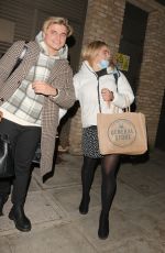 TILLY RAMSAY and Nikita Kuzmin at It Takes Two Studios in London 11/22/2021