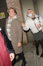 TILLY RAMSAY and Nikita Kuzmin at It Takes Two Studios in London 11/22/2021