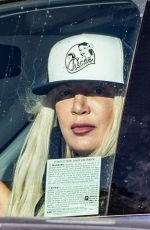TORI SPELLING Out Driving Around in Calabasas 11/13/2021