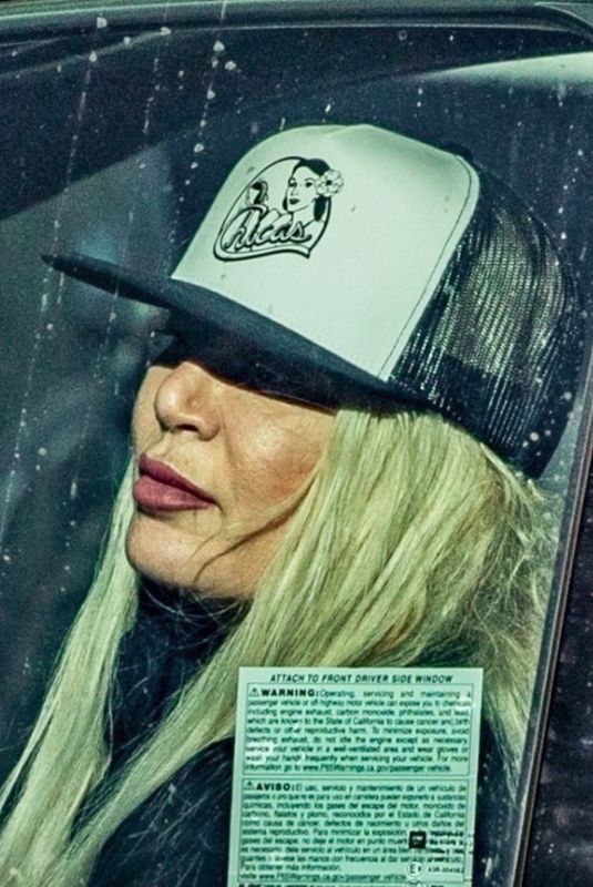 TORI SPELLING Out Driving Around in Calabasas 11/13/2021