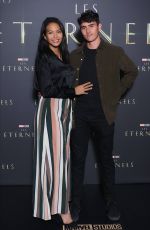 VAIMALAMA CHAVES at The Eternals Premiere in Paris 11/02/2021