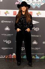 VANESA MARTIN at LOS40 Music Awards in Palma de Mallorca 11/12/2021