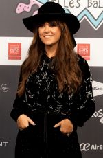 VANESA MARTIN at LOS40 Music Awards in Palma de Mallorca 11/12/2021