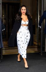 VANESSA HUDGENS Arrives at The View in New York 11/17/2021