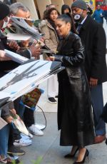 VANESSA HUDGENS Arrives at Tick, Tick..Boom! Screening in New York 11/15/2021