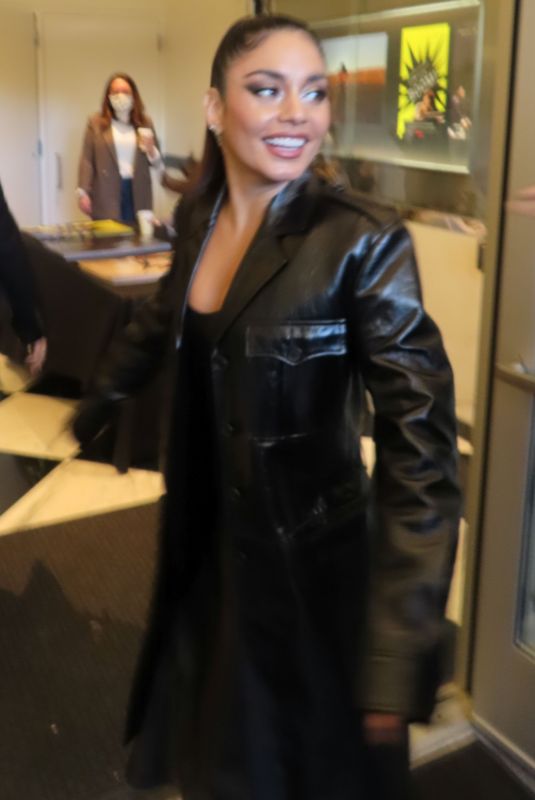 VANESSA HUDGENS Arrives at Tick, Tick..Boom! Screening in New York 11/15/2021