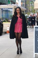 VANESSA HUDGENS Arrives at Whitby Hotel in New York 11/17/2021