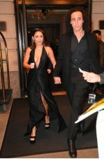VANESSA HUDGENS Leaves Ritz Hotel in New York 11/15/2021