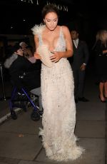 VICKY PATTISON Leaves Pride of Britain Awards in London 10/30/2021