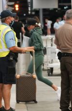 VICTORIA BECKHAM at Miami Airport 11/01/2021