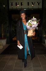 VICTORIA EKANOYE at The Ivy Restaurant in Manchester 11/11/2021