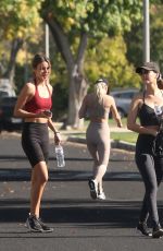 VICTORIA JUSTICE and MADISON REED Leaves a Gym in Los Angeles 11/17/2021