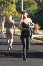 VICTORIA JUSTICE and MADISON REED Leaves a Gym in Los Angeles 11/17/2021