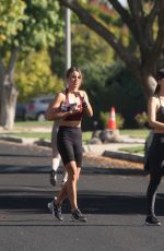 VICTORIA JUSTICE and MADISON REED Leaves a Gym in Los Angeles 11/17/2021
