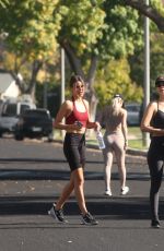 VICTORIA JUSTICE and MADISON REED Leaves a Gym in Los Angeles 11/17/2021