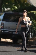 VICTORIA JUSTICE Leaves Workiout in Los Angeles 11/17/2021