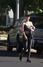 VICTORIA JUSTICE Leaves Workiout in Los Angeles 11/17/2021