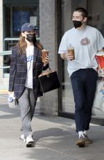 VICTORIA PEDRETTI Out for Coffee in Los Angeles 11/05/2021