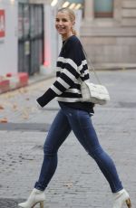 VOGUE WILLIAMS Arrives at Heart Radio in London 11/14/2021
