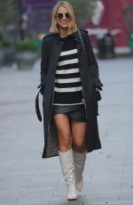 VOGUE WILLIAMS Leaves Heart Radio in London 11/28/2021