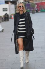 VOGUE WILLIAMS Leaves Heart Radio in London 11/28/2021