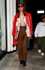 WILLOW SMIT Arrivines to Celebrate Her 21st Birthday at Catch LA in West Hollywood 10/31/2021
