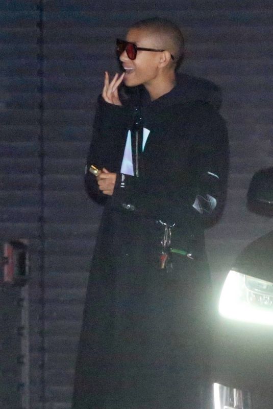 WILLOW SMITH at Nobu in Malibu 11/08/2021