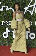 WINNIE HARLOW at 2021 British Fashion Awards in London 11/29/2021
