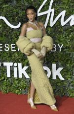 WINNIE HARLOW at 2021 British Fashion Awards in London 11/29/2021