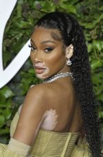 WINNIE HARLOW at 2021 British Fashion Awards in London 11/29/2021