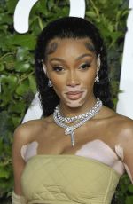 WINNIE HARLOW at 2021 British Fashion Awards in London 11/29/2021